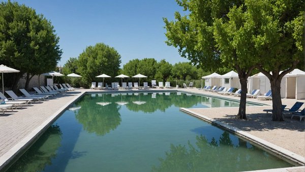 Le camping bon port et sa piscine au cœur de la camargue : un oasis d'été