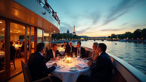 Dîner-croisière d'affaires : l'expérience ultime sur la seine